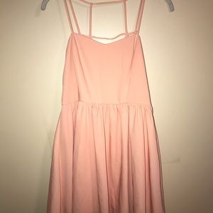 Light pink dress!